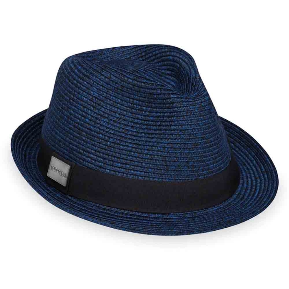 Navy Blue Fedora Hat